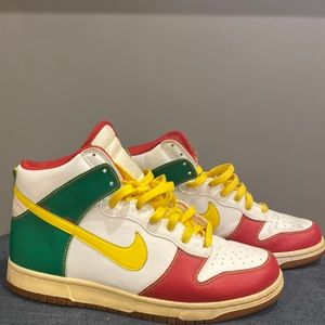 Nike Dunk High 6.0 “Rasta” size 10.5
